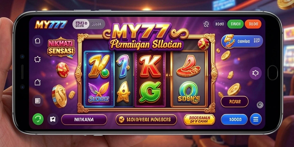 Screenshot gameplay MY777 yang menunjukkan keseruan permainan Slot.