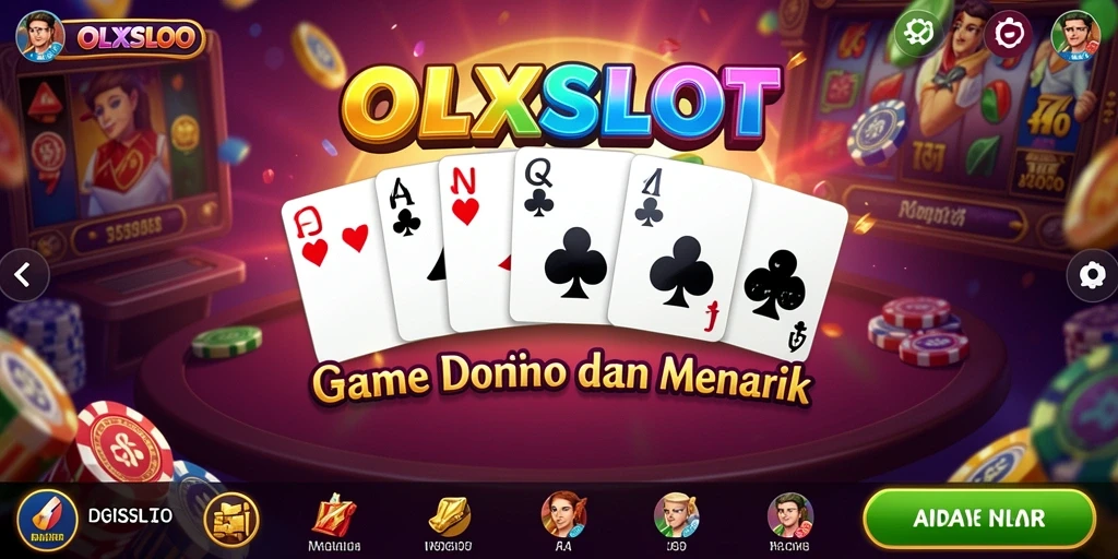 Screenshot gameplay OLXSLOT yang menunjukkan keseruan permainan Domino.
